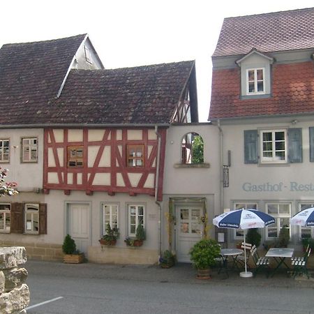 Gasthof Blauer Bock ชเวบิชฮัลล์ ภายนอก รูปภาพ