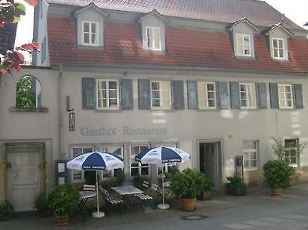 Gasthof Blauer Bock ชเวบิชฮัลล์ ภายนอก รูปภาพ
